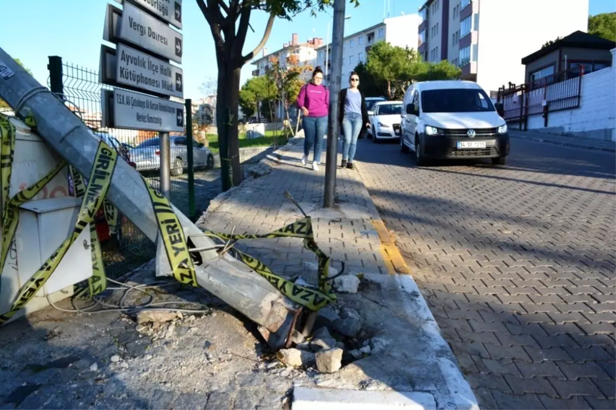 Ayvalık\'ta MOBESE kamerası bir aydır onarılamadı