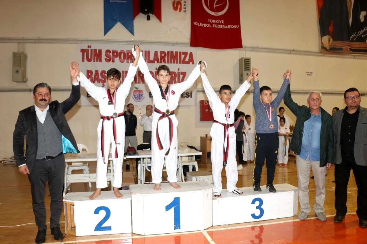 Bayramiç\'te taekwondo şampiyonasına büyük ilgi