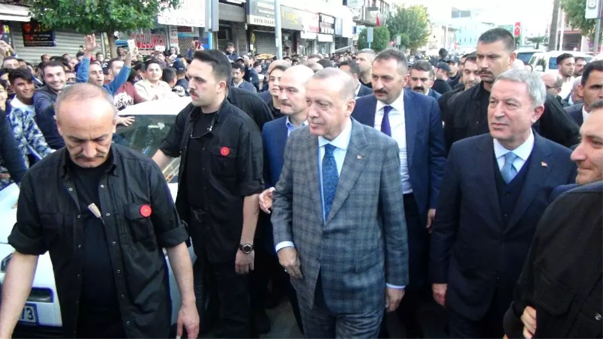 Cumhurbaşkanı Erdoğan\'ın Şanlıurfa\'daki temasları