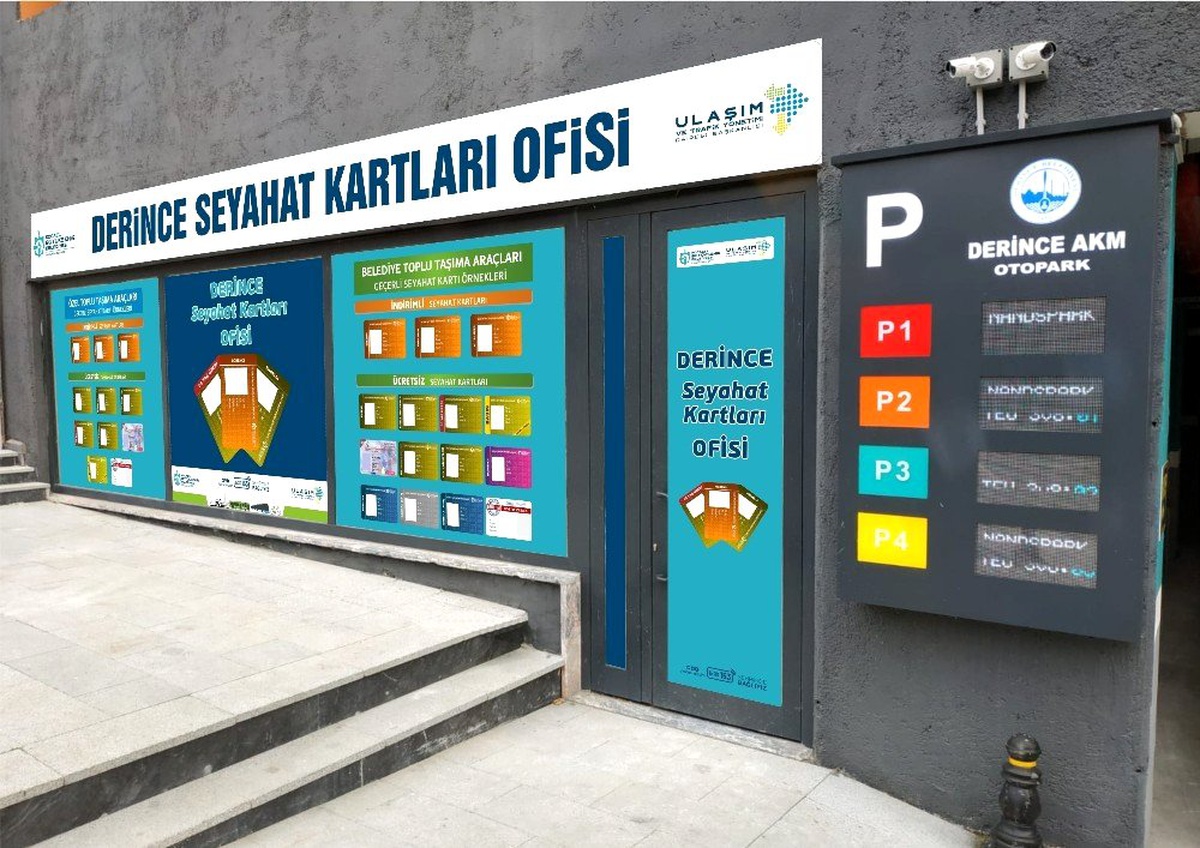 Derince "Seyahat Kartları Ofisi" açılıyor