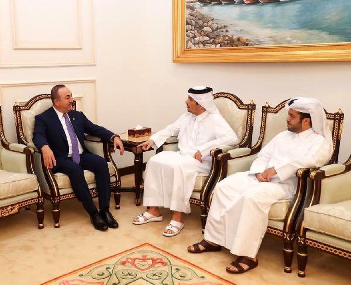 Dışişleri Bakanı Çavuşoğlu, Katar\'da