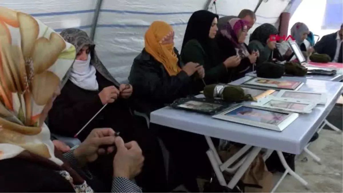 Diyarbakır hdp önündeki eylemde 62\'nci gün