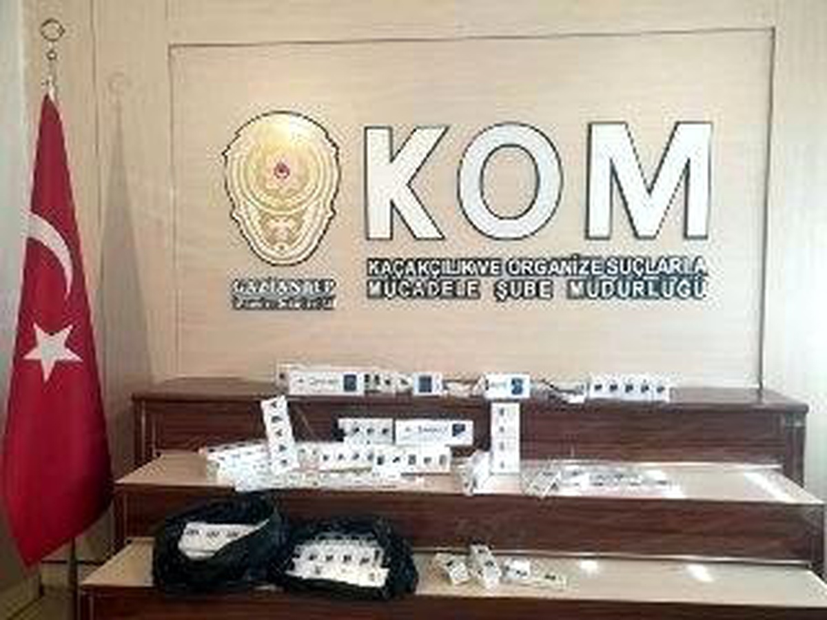 Gaziantep\'te kaçak 520 paket sigara ele geçirildi