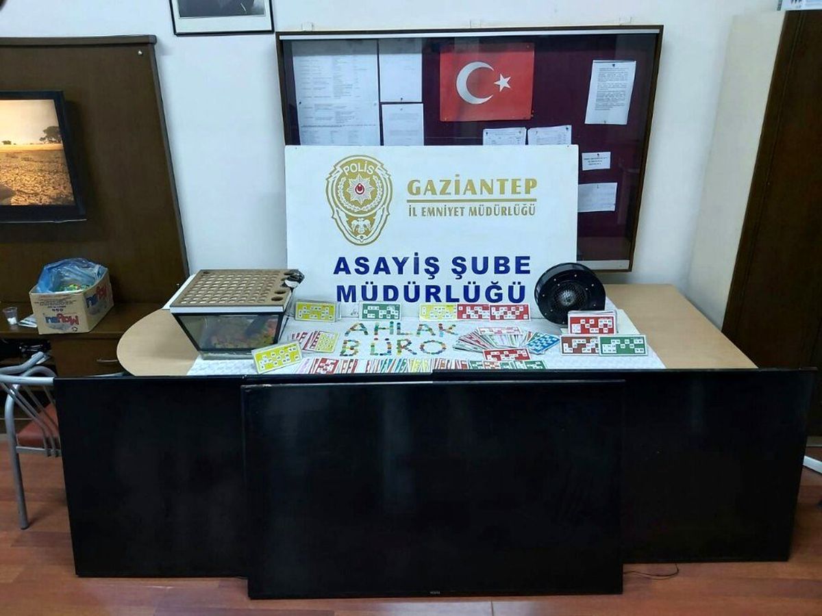 Gaziantep\'te kumar baskını: 7 gözaltı