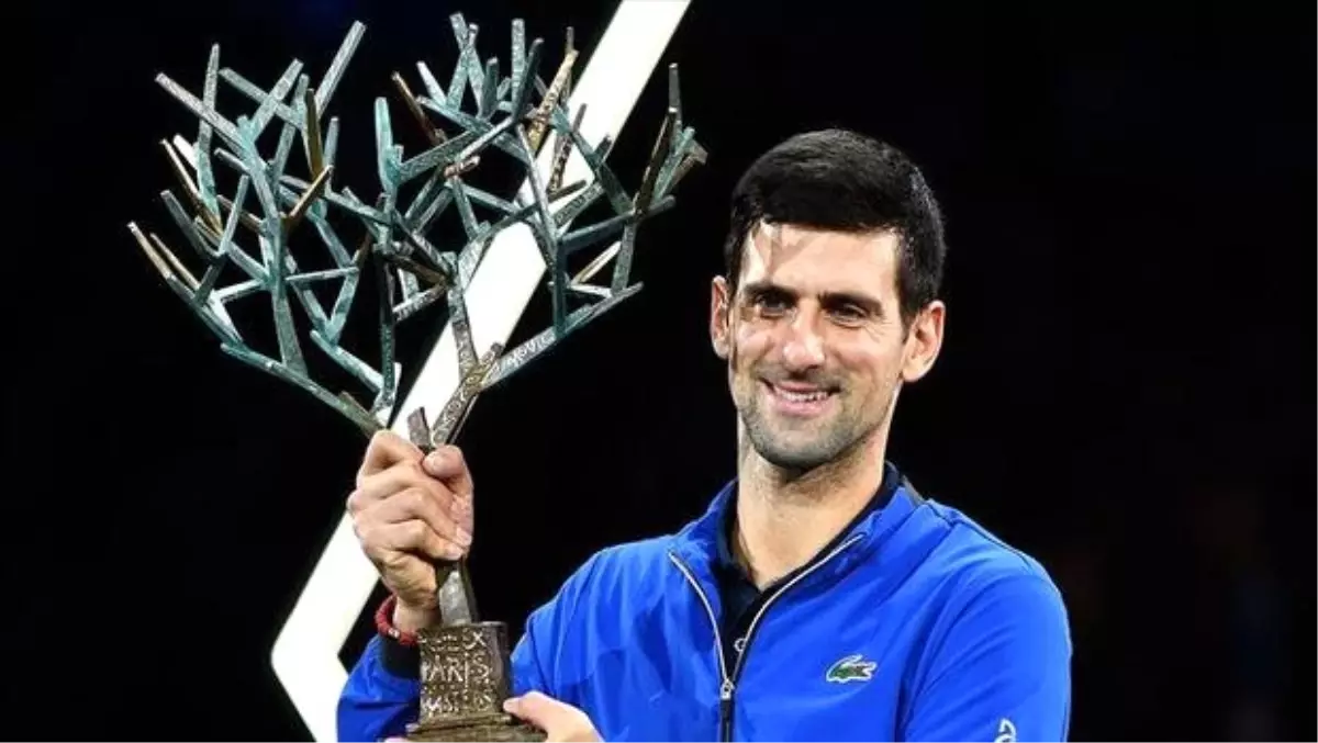 Paris Masters\'ta şampiyon Djokovic