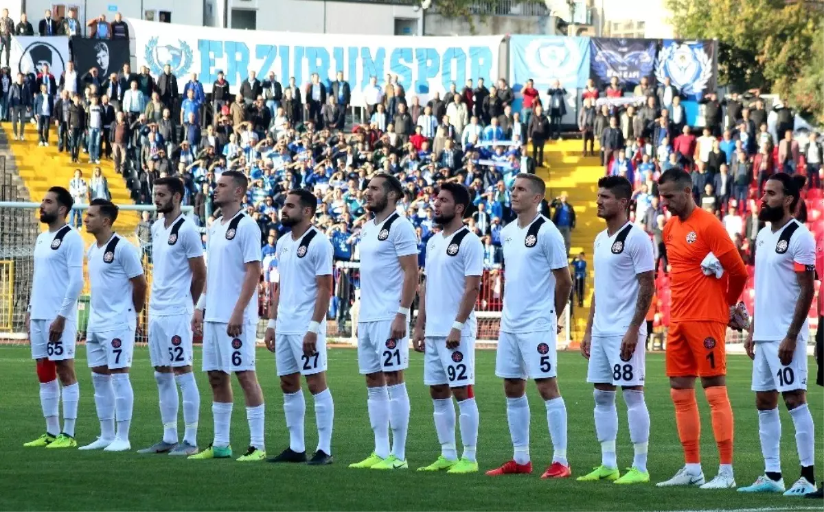 TFF 1. Lig: Fatih Karagümrük: 0 - Büyükşehir Belediye Erzurumspor: 1