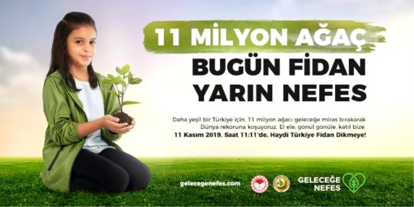 11 milyon fidan hedefi, 12 milyonu aştı