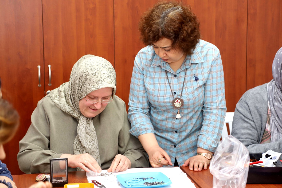Esmek kurslarına büyük ilgi