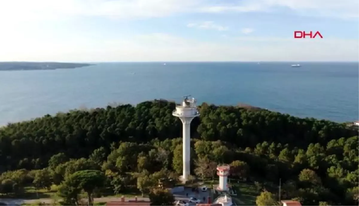 İstanbul boğazı\'ndaki kurulmaya başlanan yeni sistemi dha görüntüledi