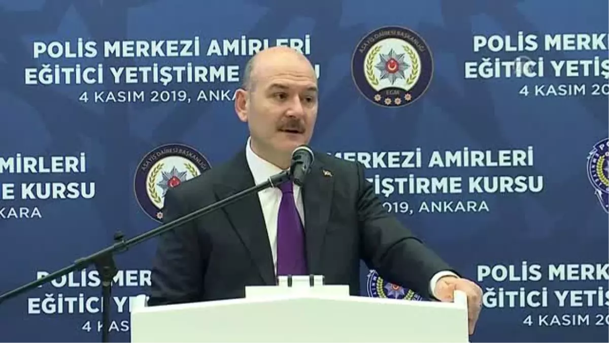 Soylu: "Polis merkezi amirliklerimizin sayısı artacak"