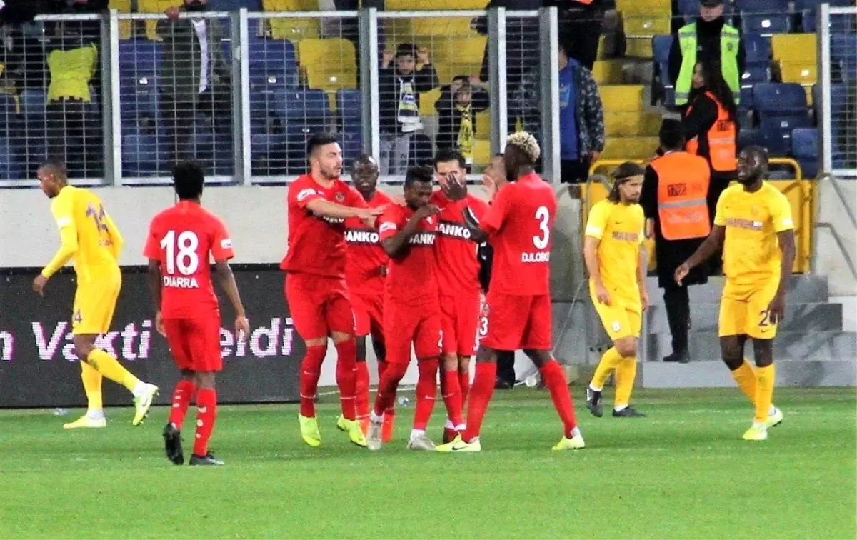 Süper Lig: MKE Ankaragücü: 0 - Gaziantep FK.: 1 (İlk yarı)