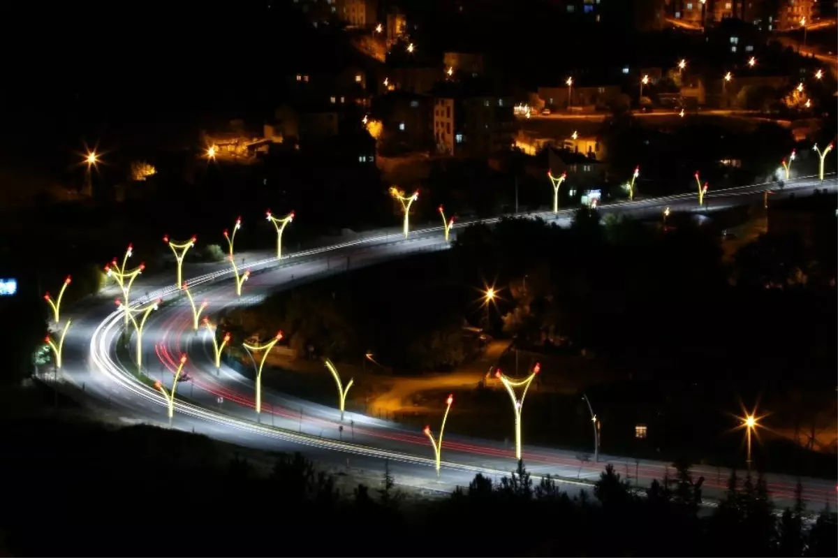 Tunceli, geceleri bir başka güzel