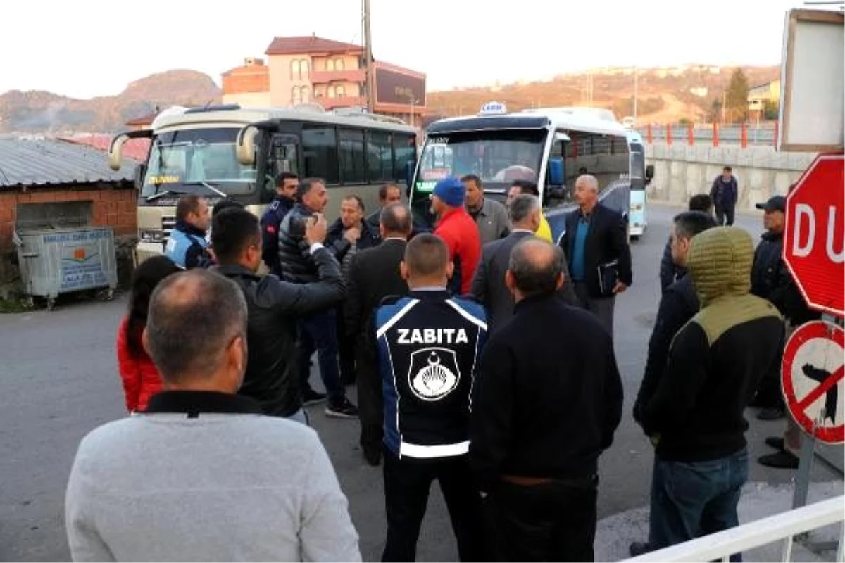 Zonguldak Ereğli\'de toplu taşıma gerginliği