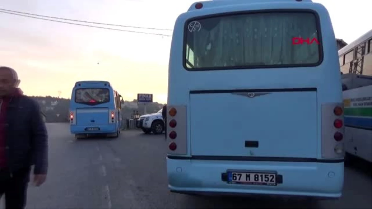 Zonguldak zonguldak ereğli\'de toplu taşıma gerginliği