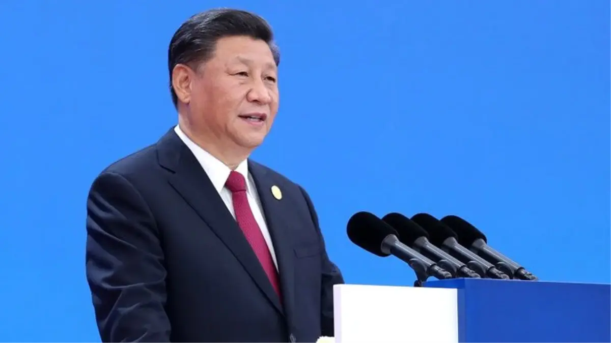 10 trilyon dolarlık fuarın açılışını Xi Jinping yaptı