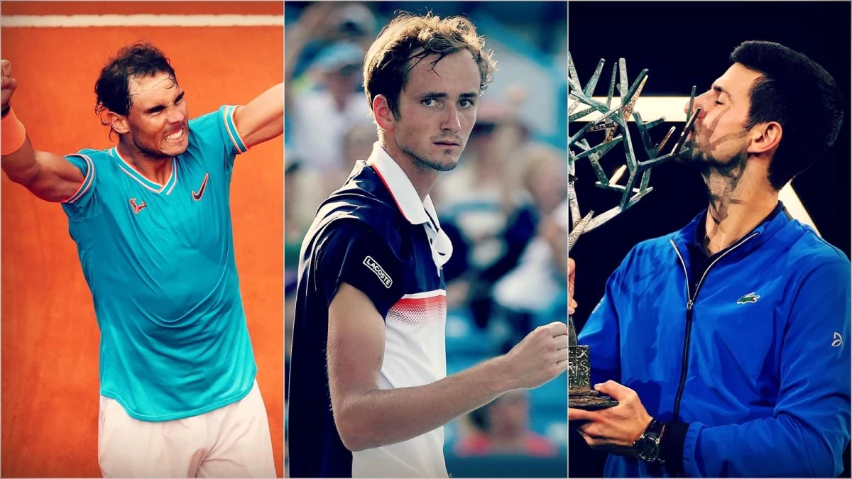 2019 Masters\'ların büyük üçlüsü: Nadal, Djokovic, Medvedev