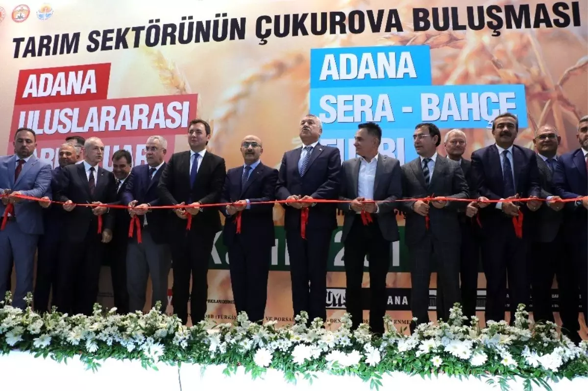 Adana Tarım Fuarı açıldı