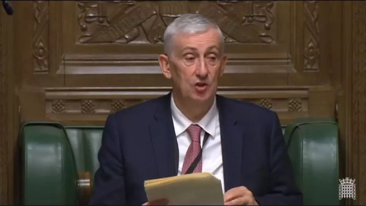 Avam Kamarası\'nın yeni başkanı Lindsay Hoyle oldu