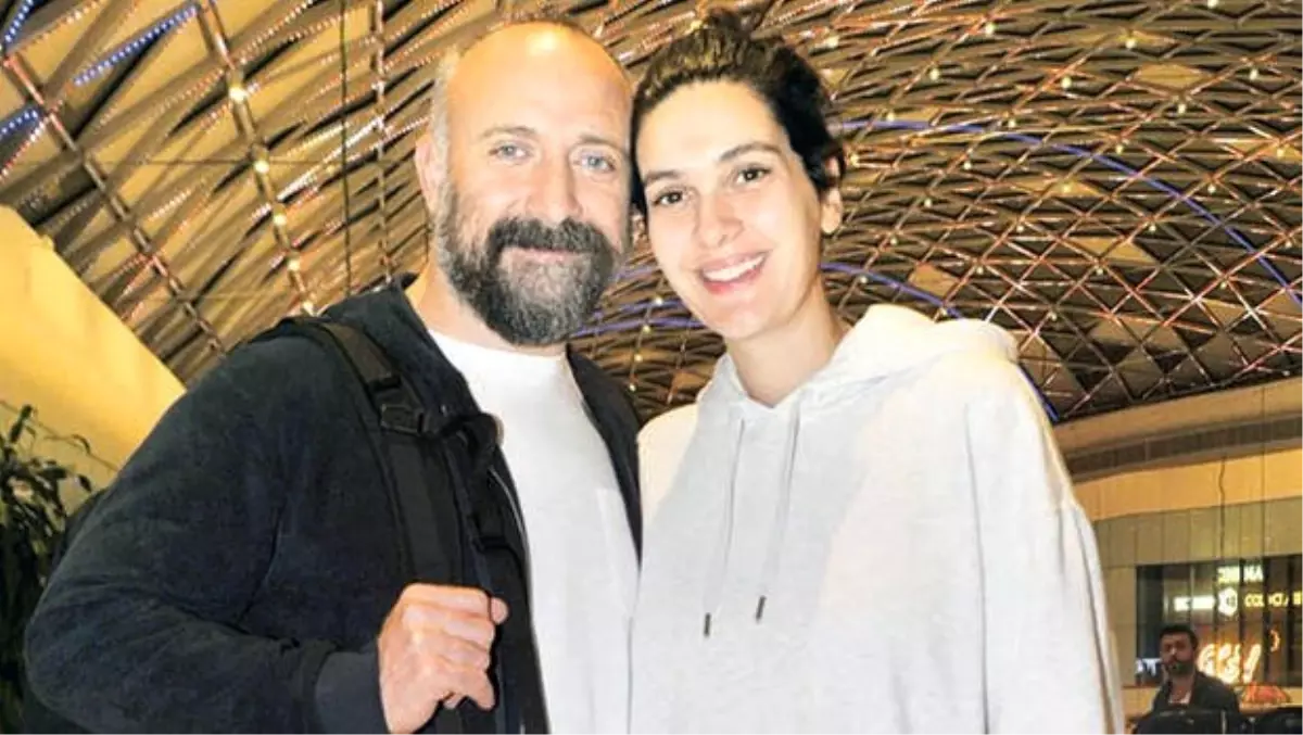 Bergüzar Korel ile Halit Ergenç\'in heyecanlı bekleyişi