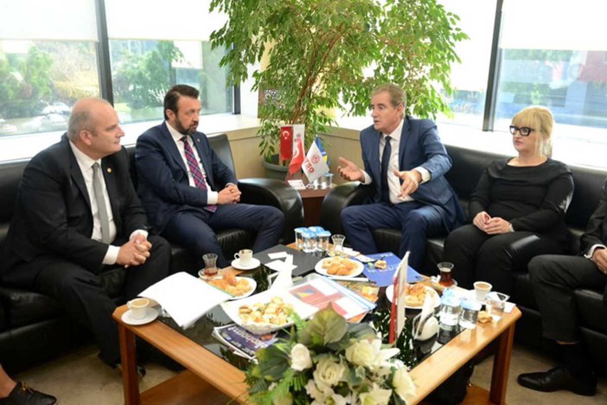 Bosna Hersek Yatırım Ajansı işbirliği için Bursa’ya geldi