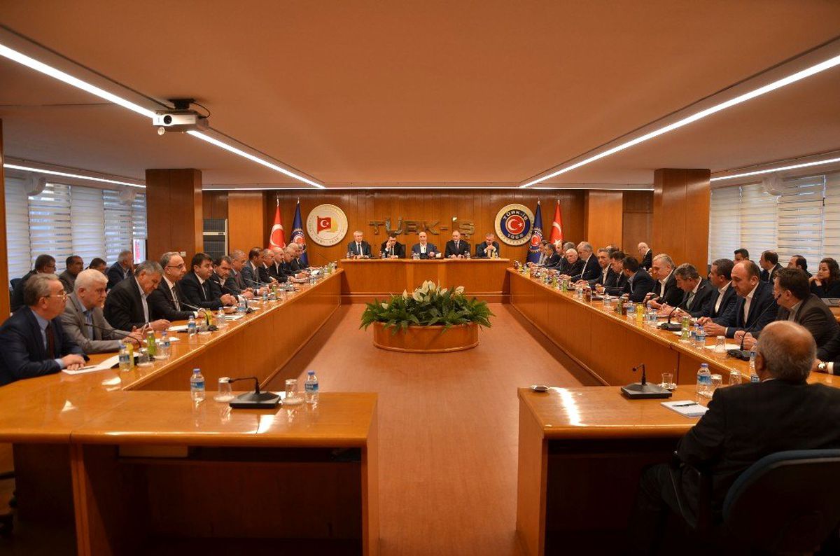 GMİS Genel Başkanı Yeşil, Başkanlar Kurulu toplantısında