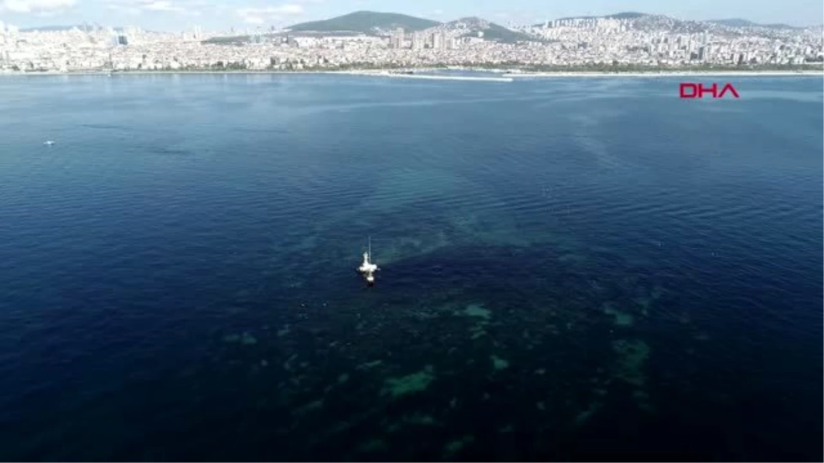 İstanbul\'da depremlerle battı... vordonisi adası havadan görüntülendi