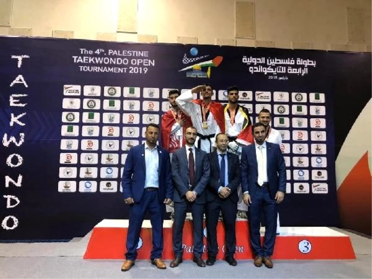 Millilerden Uluslararası Filistin Açık Tekvando Turnuvası\'nda 8 madalya