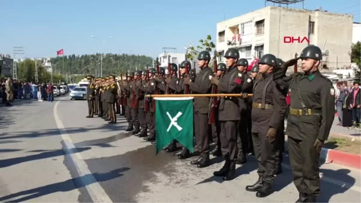 Osmaniye şehit uzman çavuş topçu, son yolculuğuna uğurlandı