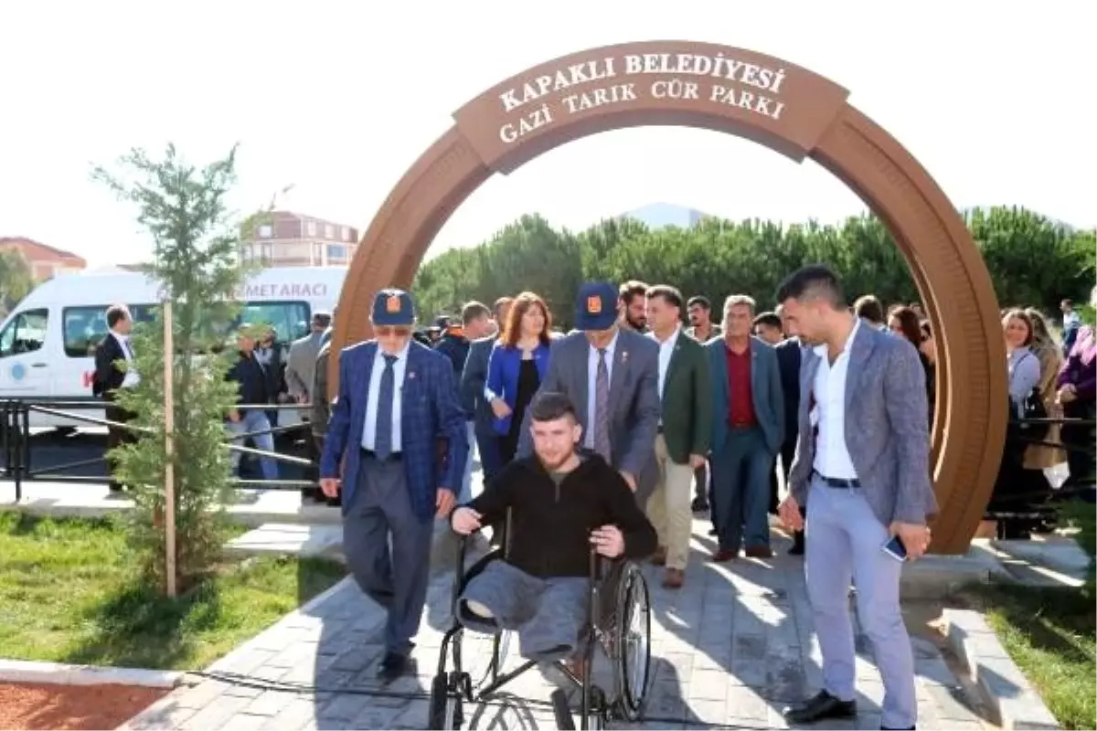 Pençe Harekatı gazisinin adının verildiği park törenle açıldı