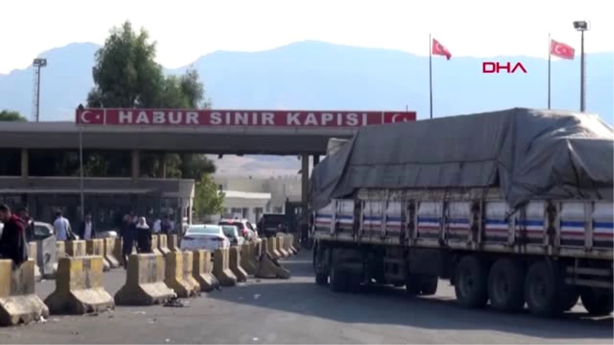 Şırnak habur sınır kapısı\'ndan ihracat yüzde 18 arttı