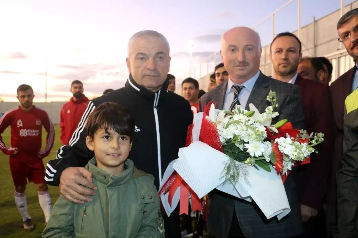 Sivasspor'da neşeli idman