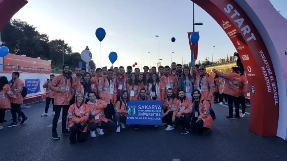 SUBÜ öğrencileri İstanbul Maratonuna katıldı