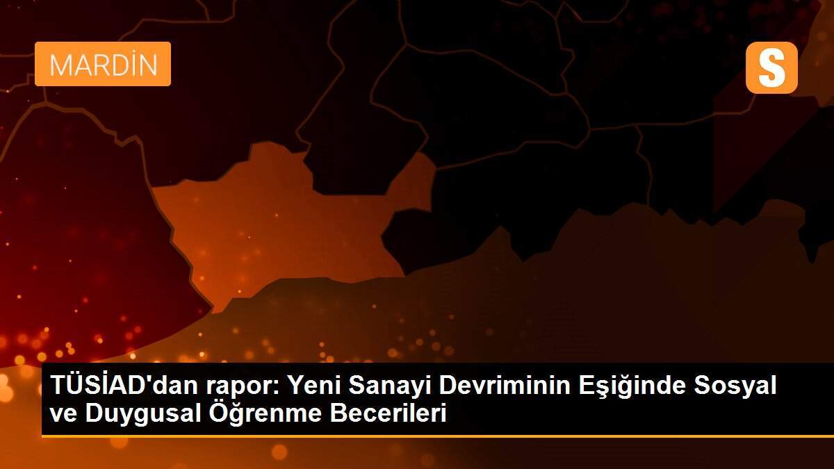 TÜSİAD\'dan rapor: Yeni Sanayi Devriminin Eşiğinde Sosyal ve Duygusal Öğrenme Becerileri