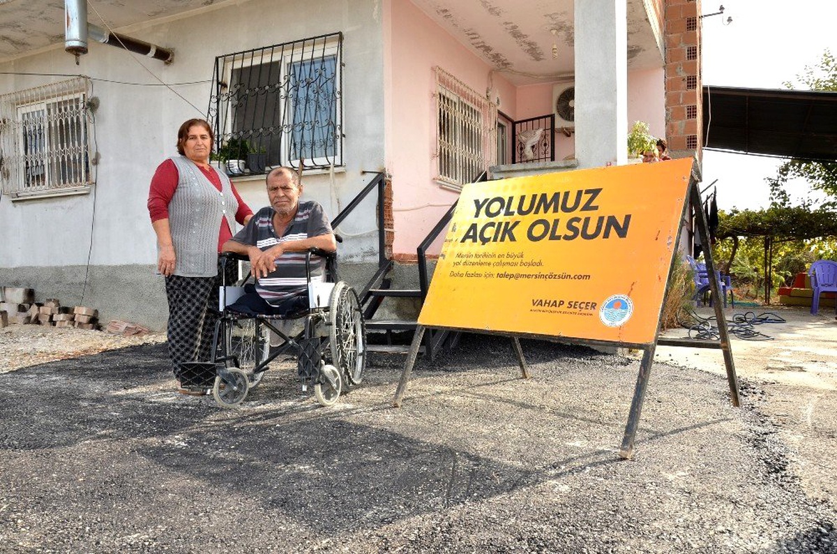 Ayağı kesilen diyaliz hastasının yolu yapıldı