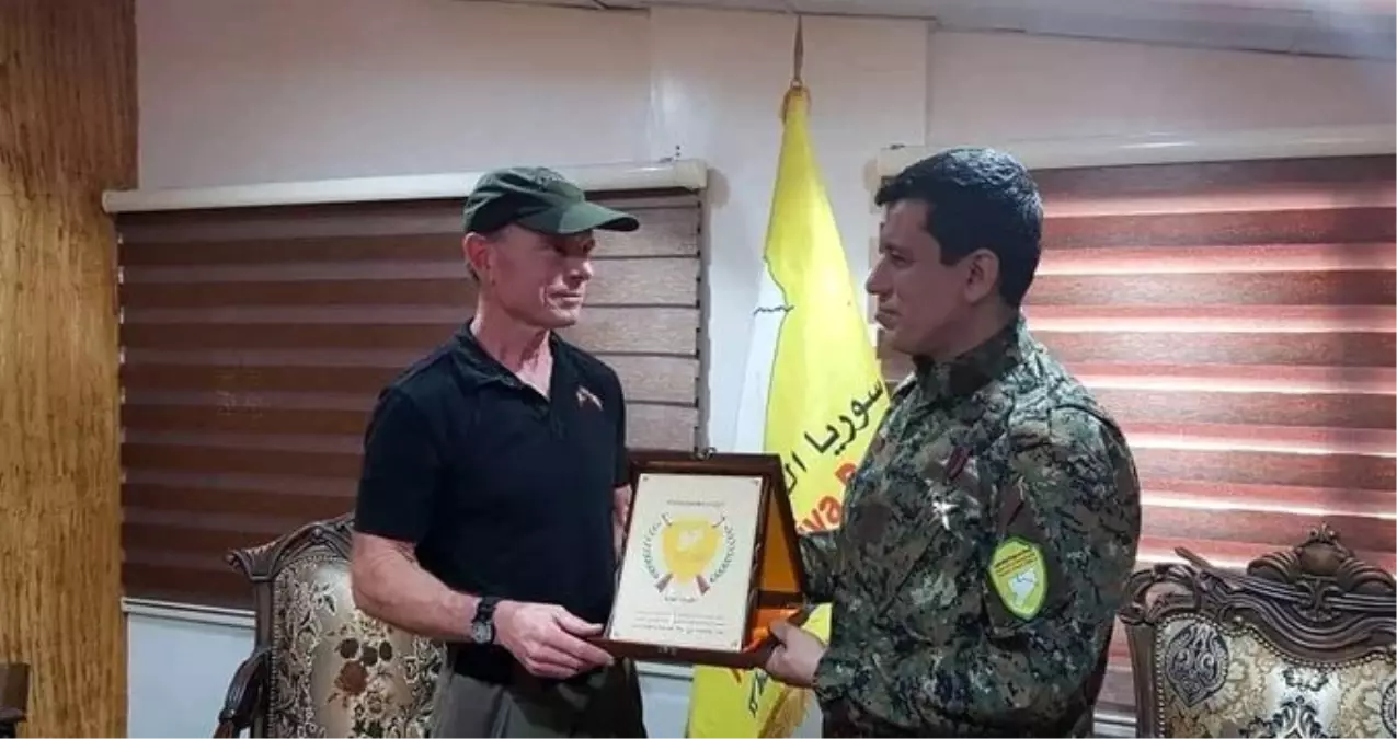 Evanjelist örgüt lideri David Eubank, YPG\'li terörist Mazlum Kobani ile birlikte görüntülendi!