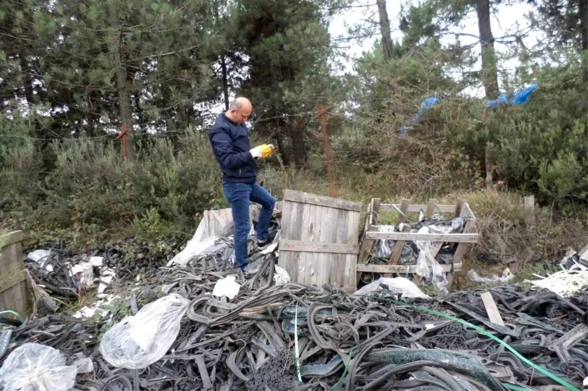 Gebze\'de kaçak atıkla mücadele sürüyor