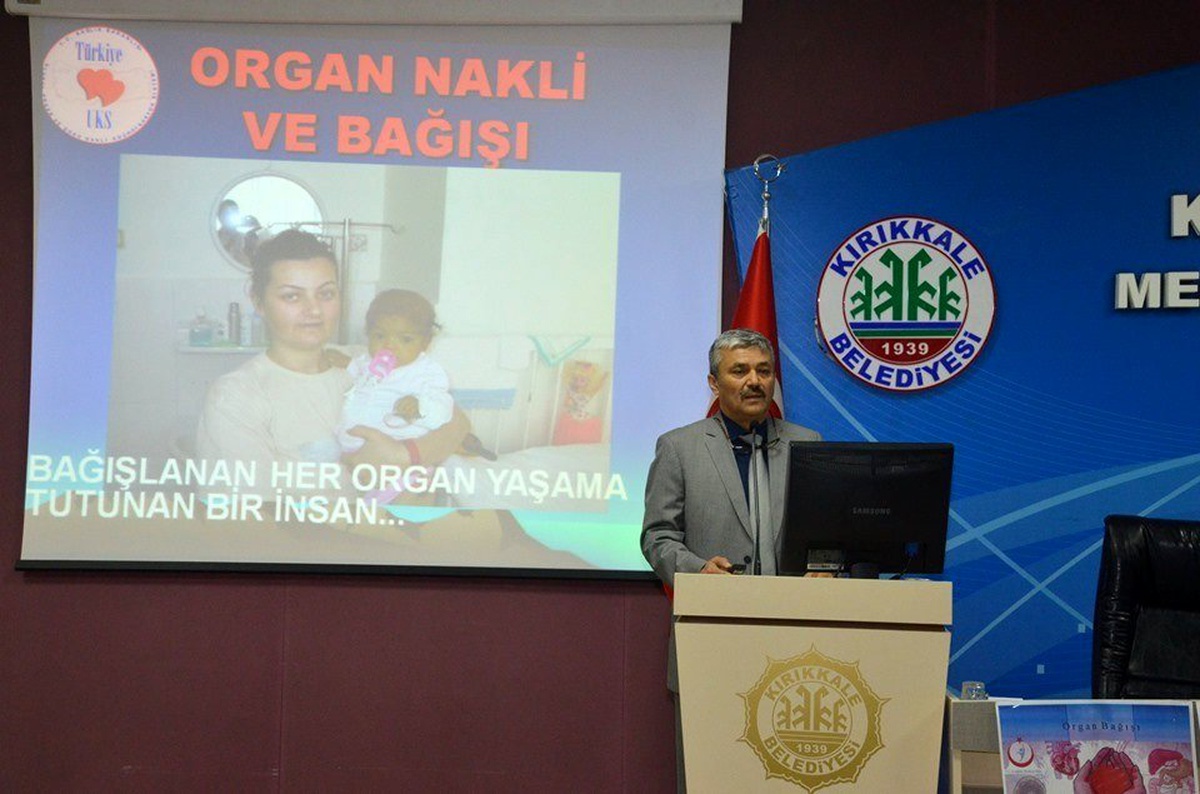 Kırıkkale Belediyesi personeline \'Organ Bağış Semineri\'