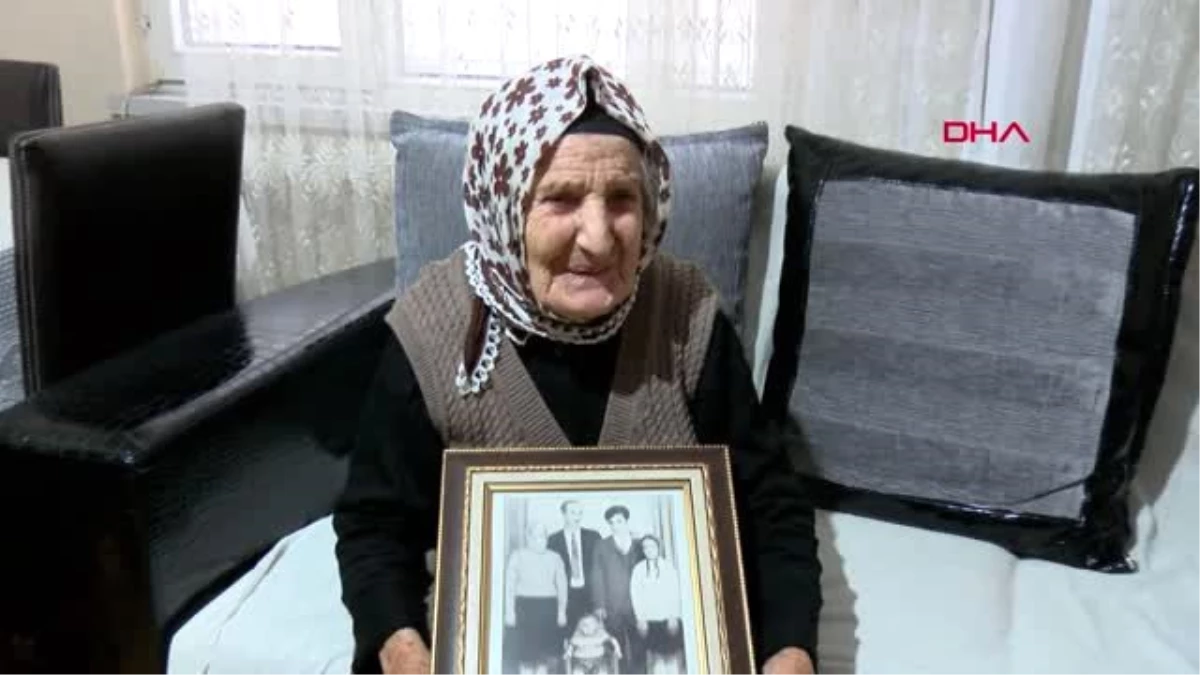 Rize 107 yaşındaki emine nine, kendi işini kendisi görüyor