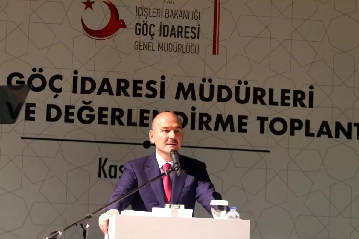 Soylu: "Göç dalgasında ikinci neslin önümüze ne getireceğini şu an bilmiyoruz" (1)