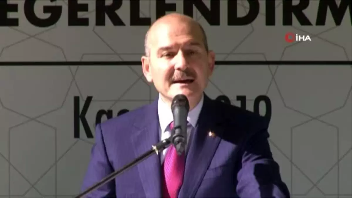 Süleyman Soylu: "Şu anda karşı karşıya kaldığımız göç dalgasının 1. neslindeyiz.