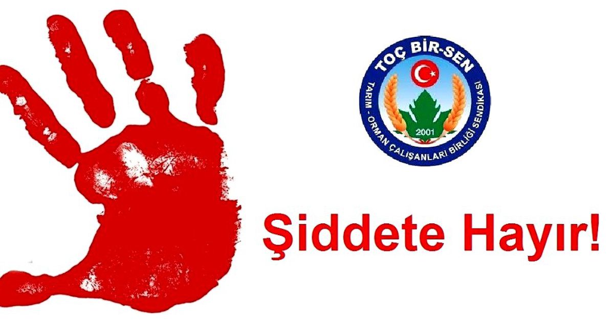 TOÇ BİR-SEN\'den tehdit ve şiddete kınama