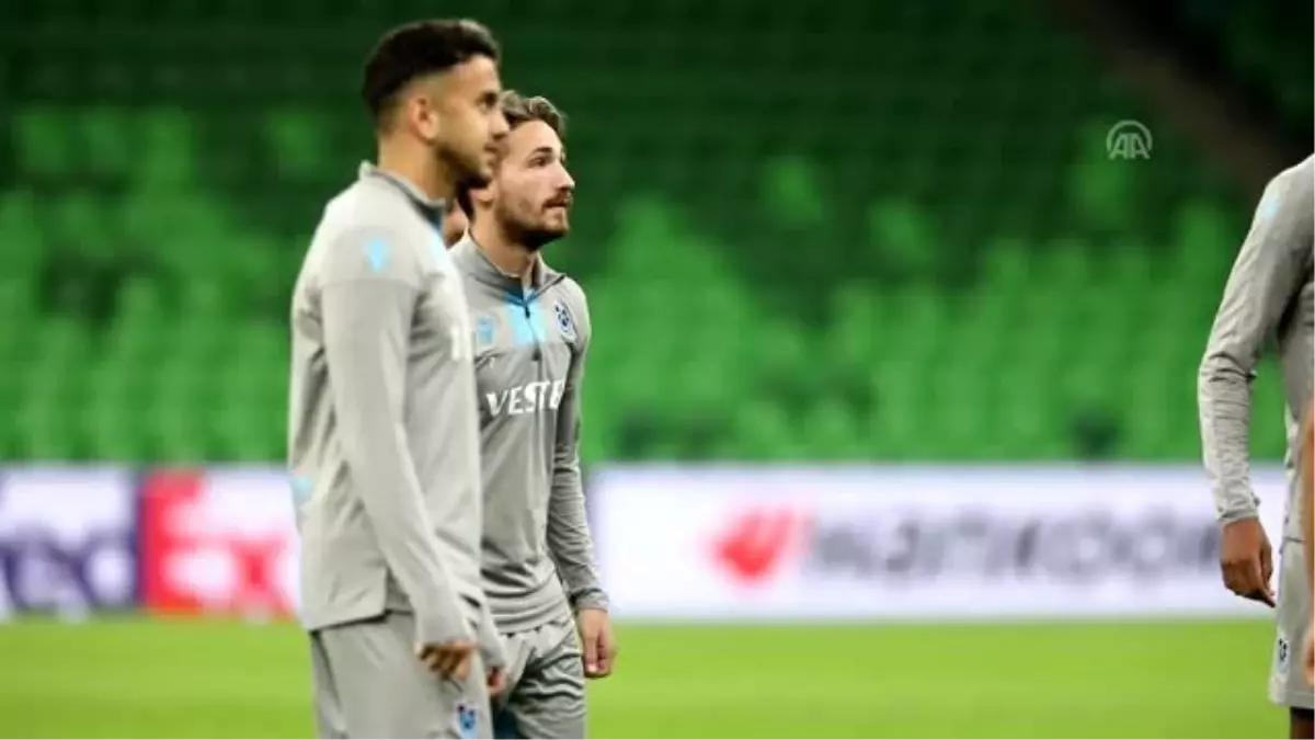 Trabzonspor, Krasnodar maçı hazırlıklarını tamamladı - KRASNODAR