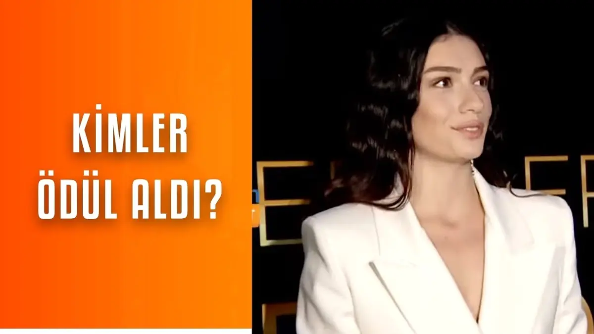 24.Altın Objektif Ödülleri\'nde ünlüler geçidi! Kimler ödül aldı?