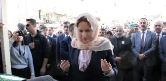 Akşener kazada ölen il başkanının cenaze törenine katıldı