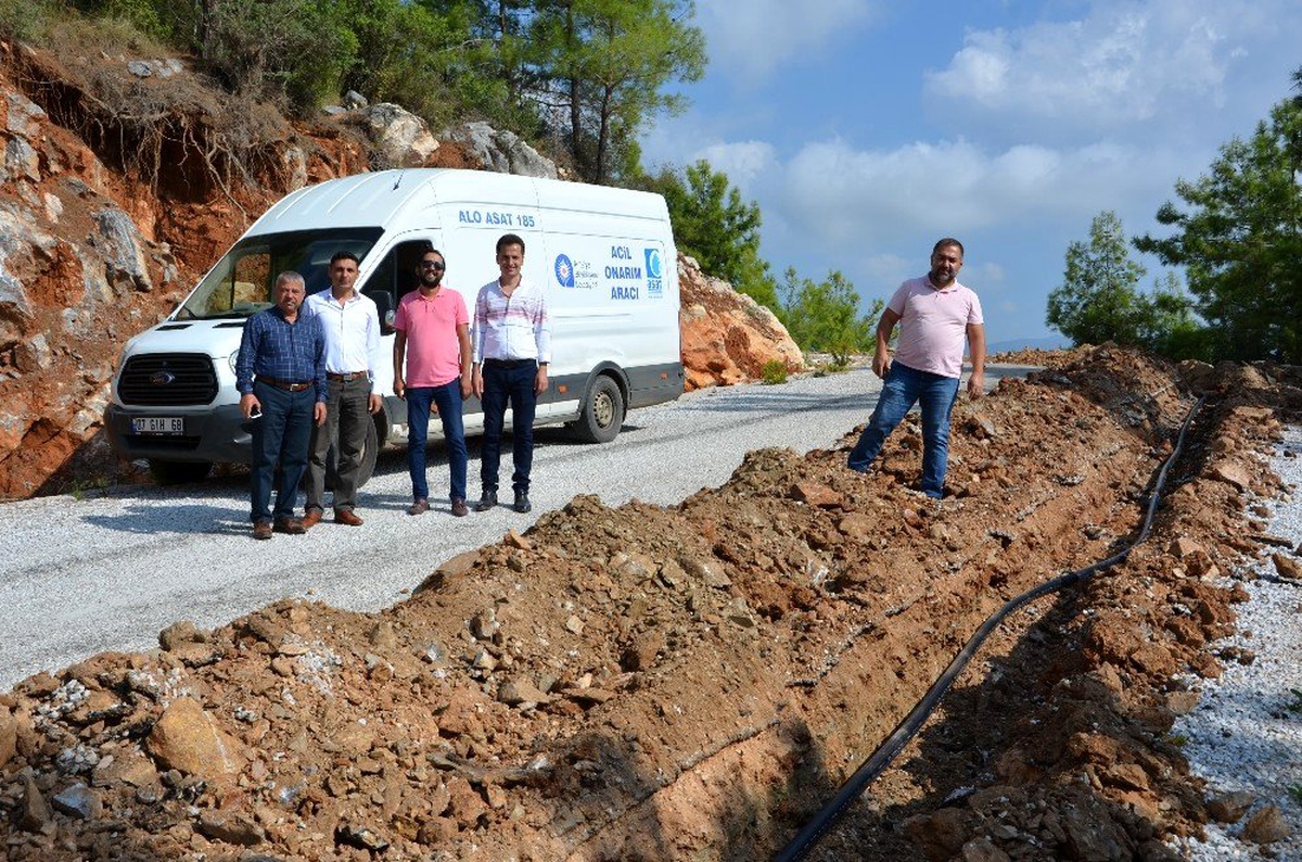 Alanya Cikcilli Mezarlığı\'nın su sorununu çözüldü