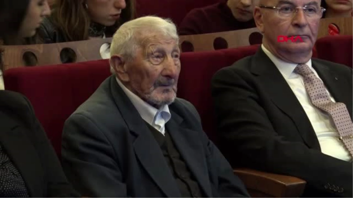 Alzheimer\'ın einstein\'ı prof. dr. terence seedsman ile 109 yaşındaki mehmet yılmaz bir araya geldi