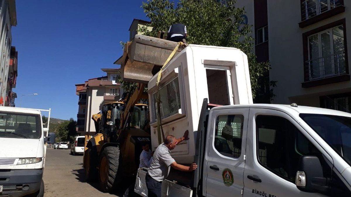 Bingöl\'de kaçak ve metruk yapılarla mücadele