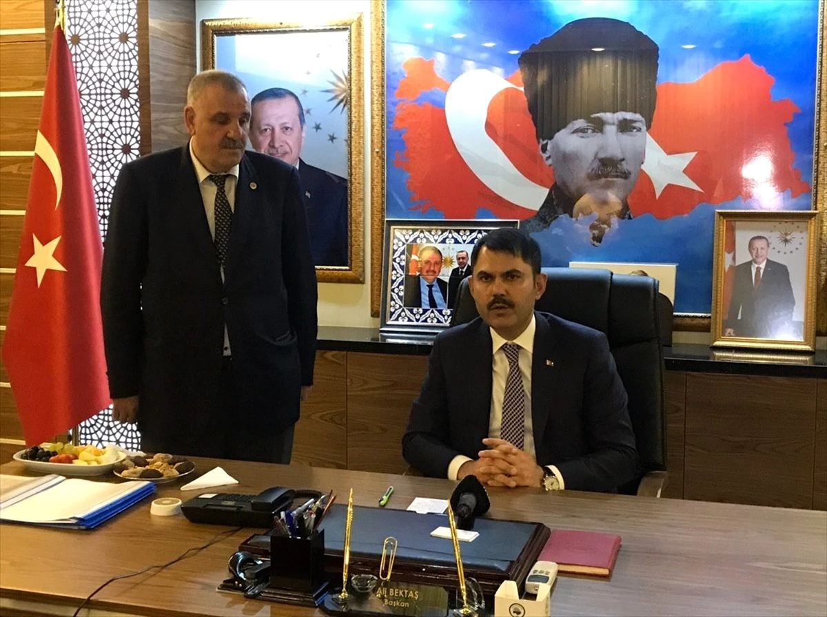 Çevre ve Şehircilik Bakanı Murat Kurum, Zonguldak\'ta