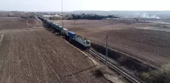 Çin'den Avrupa'ya giden ilk yük treni Kapıkule'de (2)