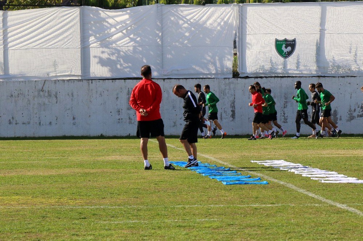 Denizlispor, Beşiktaş maçı hazırlıklarını sürdürüyor
